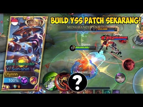 BUILD & EMBLEM YSS TERSAKIT YG SERING DI GUNAKAN GLOBAL YSS DI PATCH SEKARANG! - MLBB