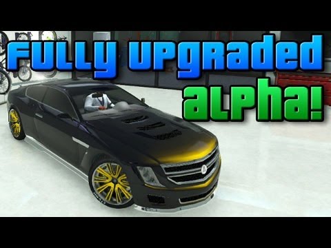 GTA Online: Brand New DLC Sports Car! - Fully Upgraded "Albany Alpha" (GTA V Business DLC)