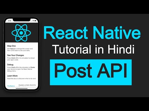 React Native Tutorial 52 Post Api In React Native