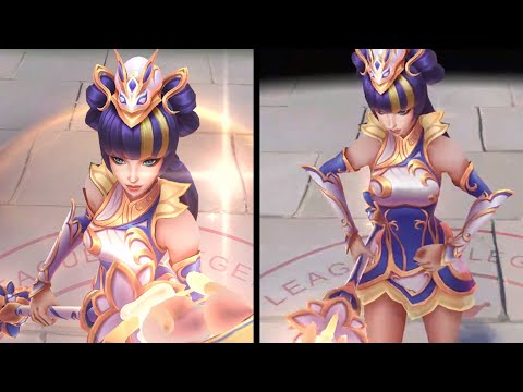 Porcelain Lux Prestige Edition Skin Spotlight 2022 - League of Legends