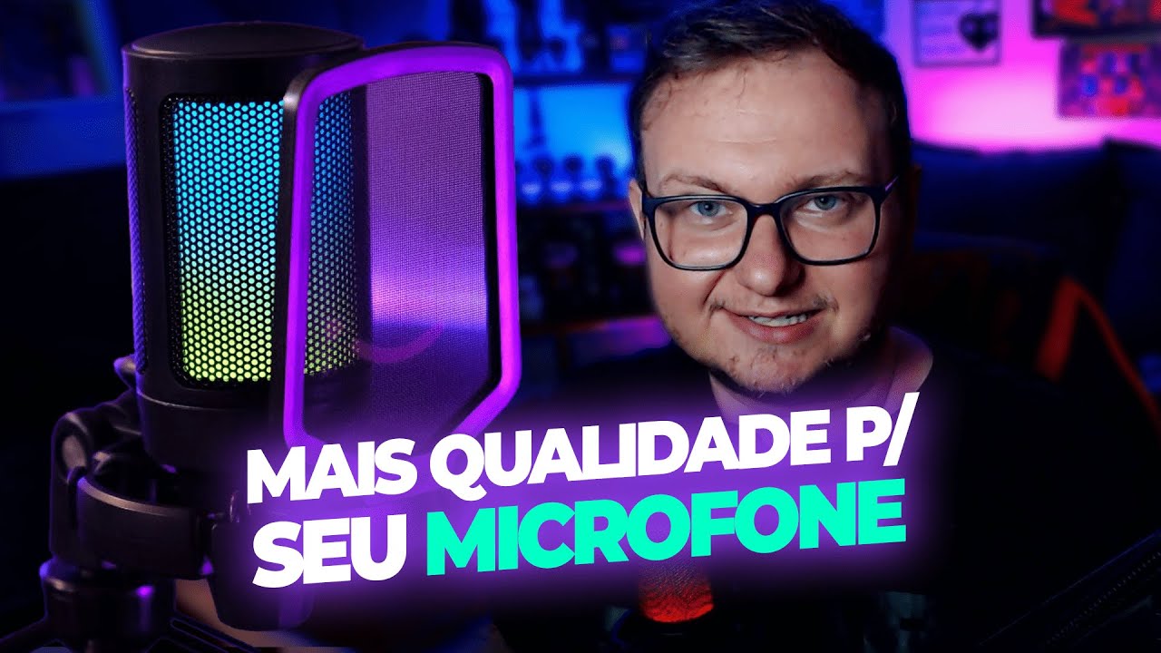 Como melhorar a qualidade do seu microfone! MÉTODO FÁCIL E GRÁTIS ✅