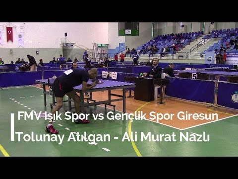 Tolunay ATILGAN 3 (FMV Işık Spor) - Ali Murat NAZLI 0 (Gençlik Spor Giresun)