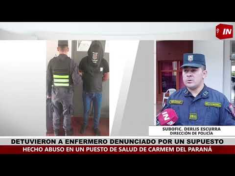 DETIENEN A ENFERMERO INVESTIGADO POR PRESUNTO ABUSO SEXUAL CONTRA UNA ADOLESCENTE EN CARMEN DEL PNÁ.