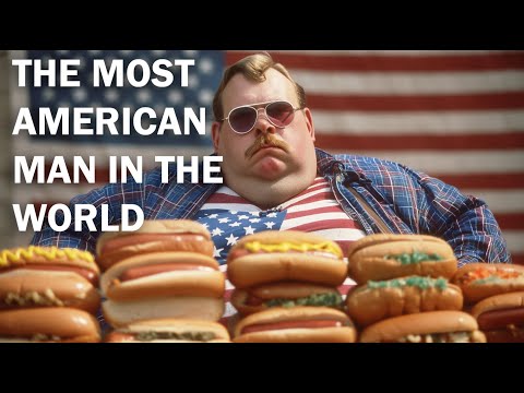 The Most American Man in the World (Dos Equis Style Ad)