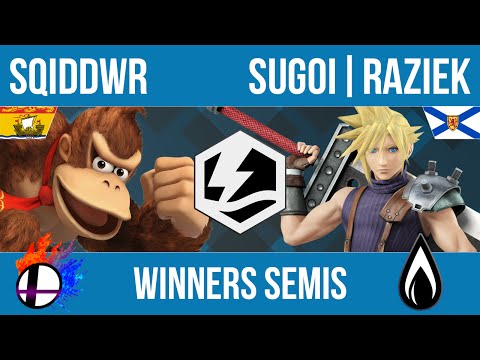 [StormAtl] Sqiddwr (Donkey Kong) vs. SUGOI | Raziek (Cloud, Robin) Wii U Winners Semis
