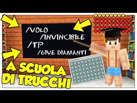 IMPARIAMO A IMBROGLIARE NELLA SCUOLA DI CHEAT! - Minecraft ITA