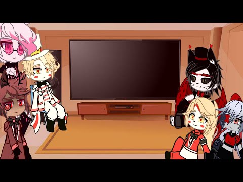 Hazbin hotel react to “upside down”