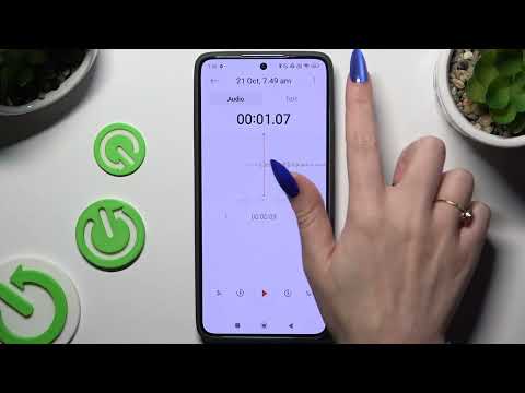 Xiaomi 14T - Use Voice Recorder | Record Audio with Voice Recorder App