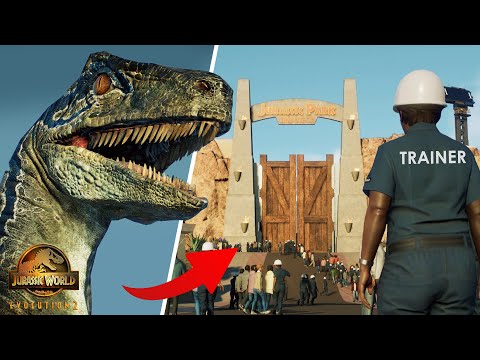 RAPTOR ARENA For The Most Dangerous Shows... | Jurassic World Evolution 2 Park Build