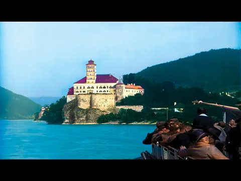 1900s Austria Remastered Documentary: Unique Blue Danube Colorized and upscaled to 4k 60 fps by AI