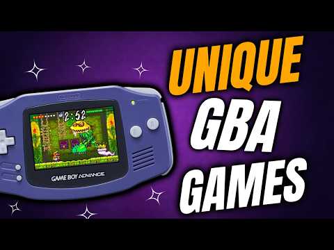 15 MOST Unique GBA Games Nobody Talks About - BAD ASS LIST !!