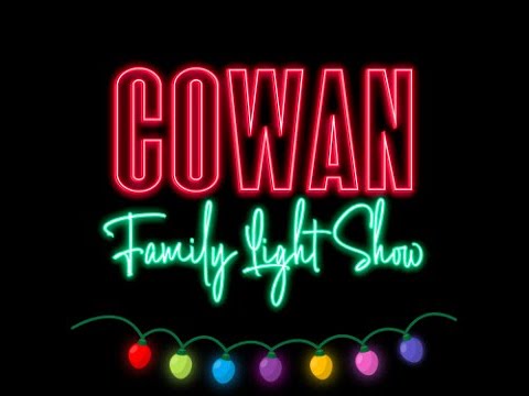 Children's Christmas Mix (Cowan Family Light Show) 2022