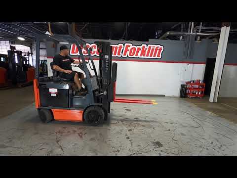 TOYOTA 8-series 8FBCU25 5,000lb Electric #0111 - Forklift for Sale