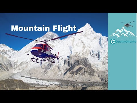 A Helicopter Flight to Mount Everest + Gokyo Cho Oyo View, World's Most Dangerous Airport - Lukla 4K