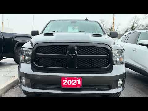 2021 Ram 1500 Classic Express 4x4 Crew Cab 5'7" Box in Gray for sale at Stouffville Toyota in Whitchurch-Stouffville, ON