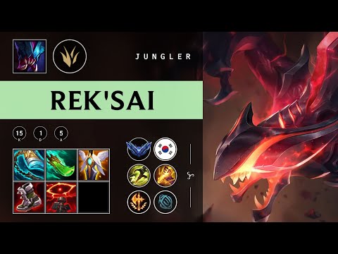 Rek'Sai Jungle vs Viego - KR Diamond Patch 25.24