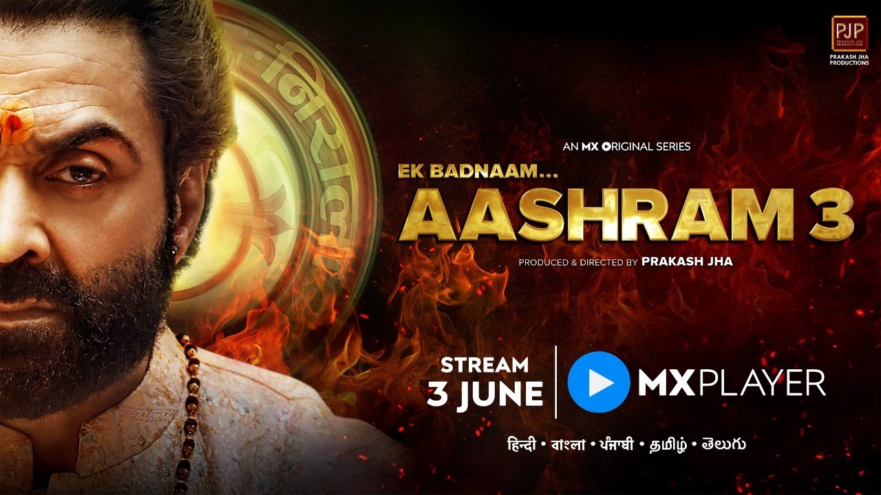 Watch Aashram (2022) Season 3 MX Player