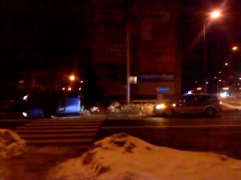 wypadek w Głogowie 31.01.2010r