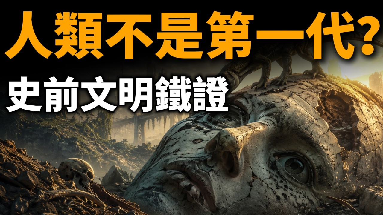 【粵語·廣東話】人類只係地球嘅過客？科學家推演：我們腳下可能踩住上一個超級文明！如果人類今日消失，幾千萬年後的新物種，會發現我們存在過嗎？