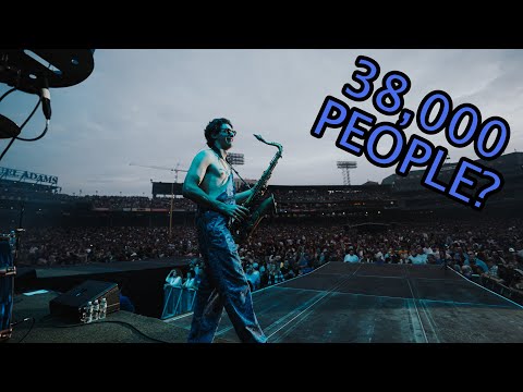 PERFORMING AT FENWAY PARK W/ TEDDY SWIMS