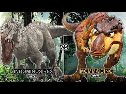 Indominus rex VS Momma dino (Remake)
