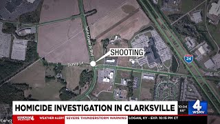 One person arrested after a deadly shooting in Clarksville
