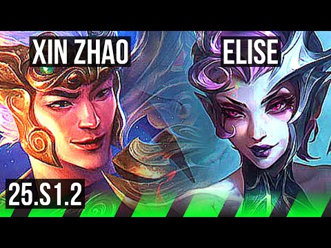 XIN ZHAO vs ELISE (JGL) | KR Master | 25.S1.2