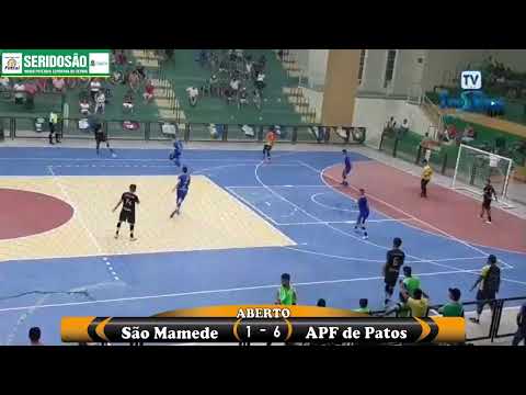 Seridosão de Futsal 2019 Categoria ABERTO/  APF de Patos 6 x 1 São Mamede