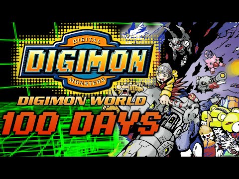 I Spent 100 Days In Digimon World For My Childhood