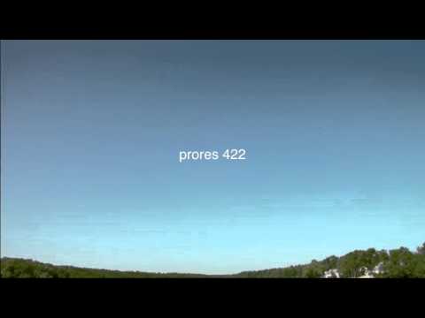 h.264 vs prores 422 vs cinemaDNG test
