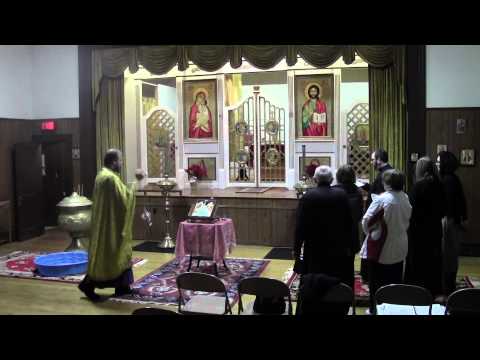 St Michael UOC Daily Vigil 2013-01-11