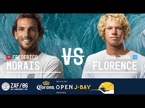 Frederico Morais vs. John John Florence - Quarterfinals, Heat 2 - Corona Open J-Bay 2017