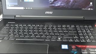How to Factory Reset MSI Gaming Laptop