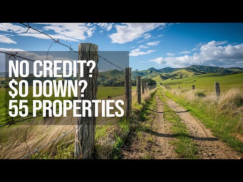Land for Sale | NO CREDIT and $0 Down! | 55 Properties Available
