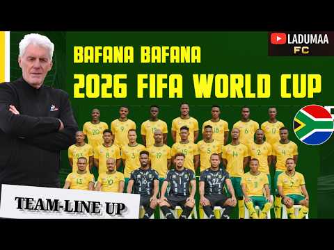 HUGO BROOS ANNOUNCES BAFANA BAFANA SQUAD LIVE 🇿🇦🔥 | OFFICIAL LINE-UP REVEALED