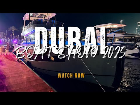 Dubai International Boat Show 2025 : A Feast of Luxury Yachts and Hypercars in 4K !
