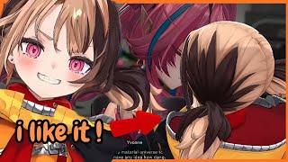 Gigi really likes this ArkNights character