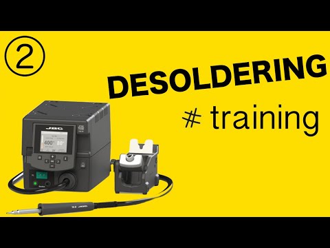 How to Desolder SMD Components  using the Air Station