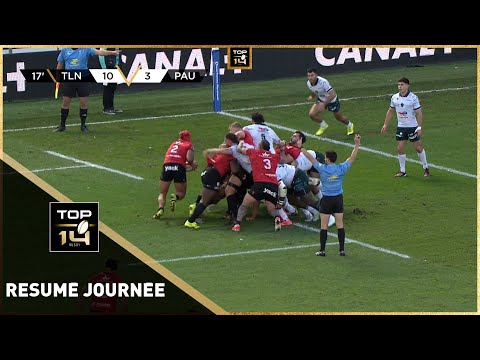 TOP 14 - Résumé de journée de la J12 - Saison 2024-2025