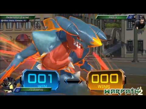 Warpath 2 Pokken Main Bracket; Fly Bosshog vs Madluk