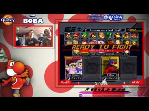 SSBM @ Quickly 5 - ARMY vs  Squid