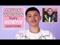 “Euphoria’s” Ashtray Actor Javon Walton Only Auditioned ONCE?! | 17 Questions | Seventeen