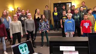 TC West MS Madrigal Singers: Carol of the Bells, April is in My Mistress’ Face, Pitch Perfect Mashup