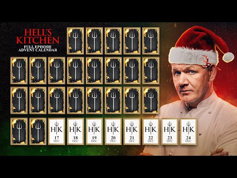 Full Episode Watchalong Advent Calendar | Hell's Kitchen Countdown to Christmas Day 24