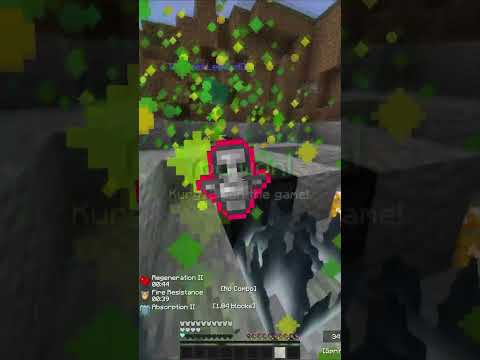 Insane PVP combo leaves bro in shock 😱 #minecraft
