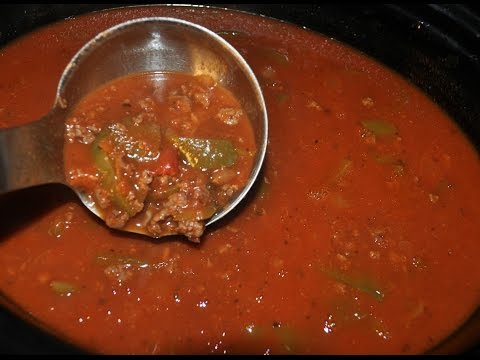 Slow Cooker Stuffed Pepper Soup | Allergen Free Dairy...