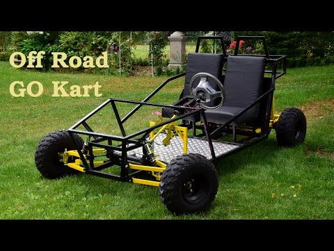 How to make an off road go kart with full suspension