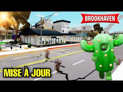 CACTUS DANS L'APOCALYPSE DE BROOKHAVEN ! MISE À JOUR - ROBLOX - BROOKHAVEN RP