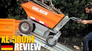 NEU Deleks elektrische Schubkarre XE-500He im Praxistest und Testbericht