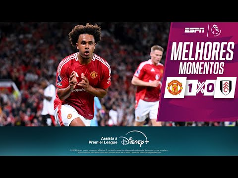 ZIRKZEE FAZ NO FIM, E MANCHESTER UNITED VENCE O FULHAM NA PREMIER LEAGUE | Melhores Momentos